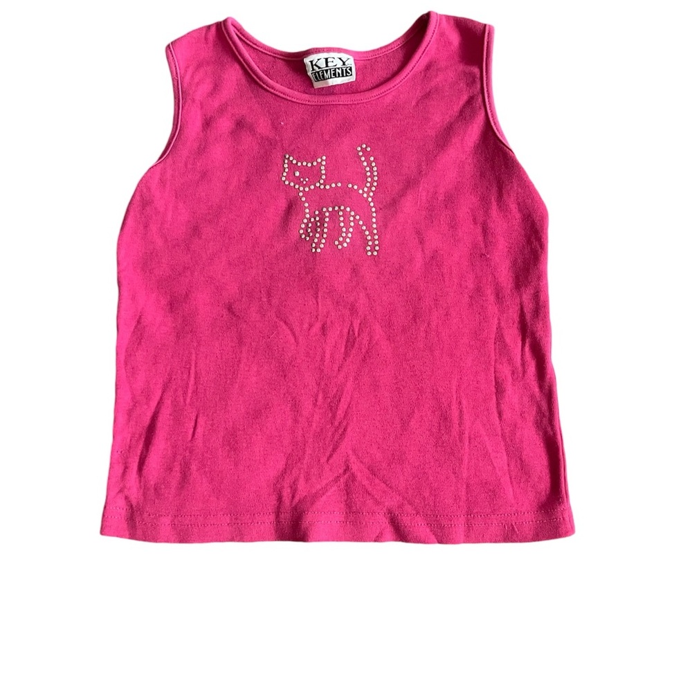 Y2K Vintage Cat Tank Top